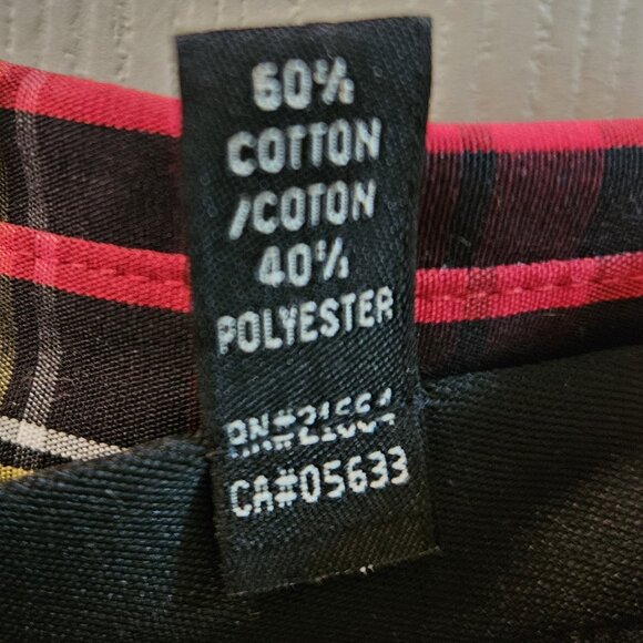 Women's Plus Size 24W - Red/Black Button Down Top - Picture 6 of 6